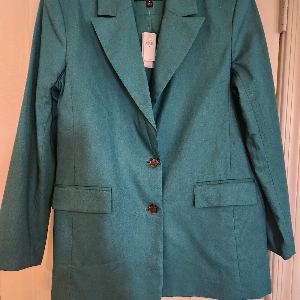 Banana Republic Green Blazer NWT